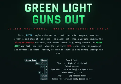 Green Light, Guns Out