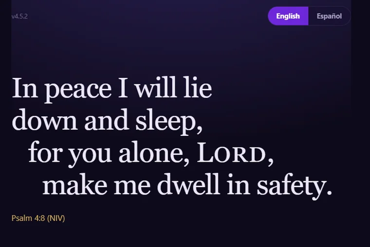 Psalm 4:8